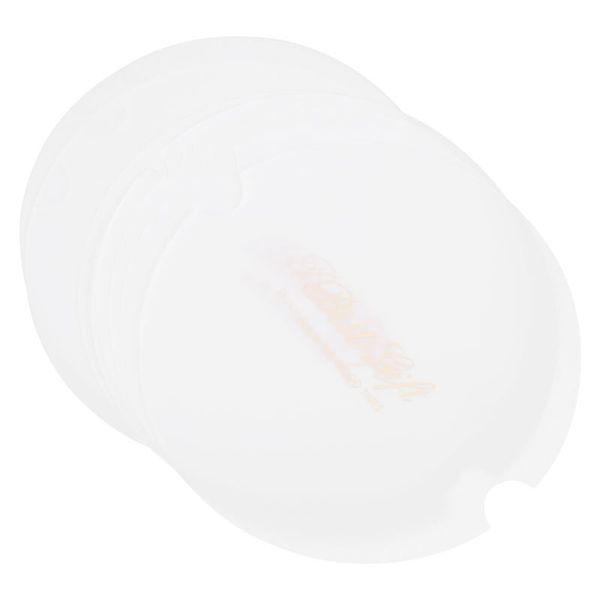 gift wrap 20pcs exquisite fried food pad papers oil-absorbing sheet tin box (white)